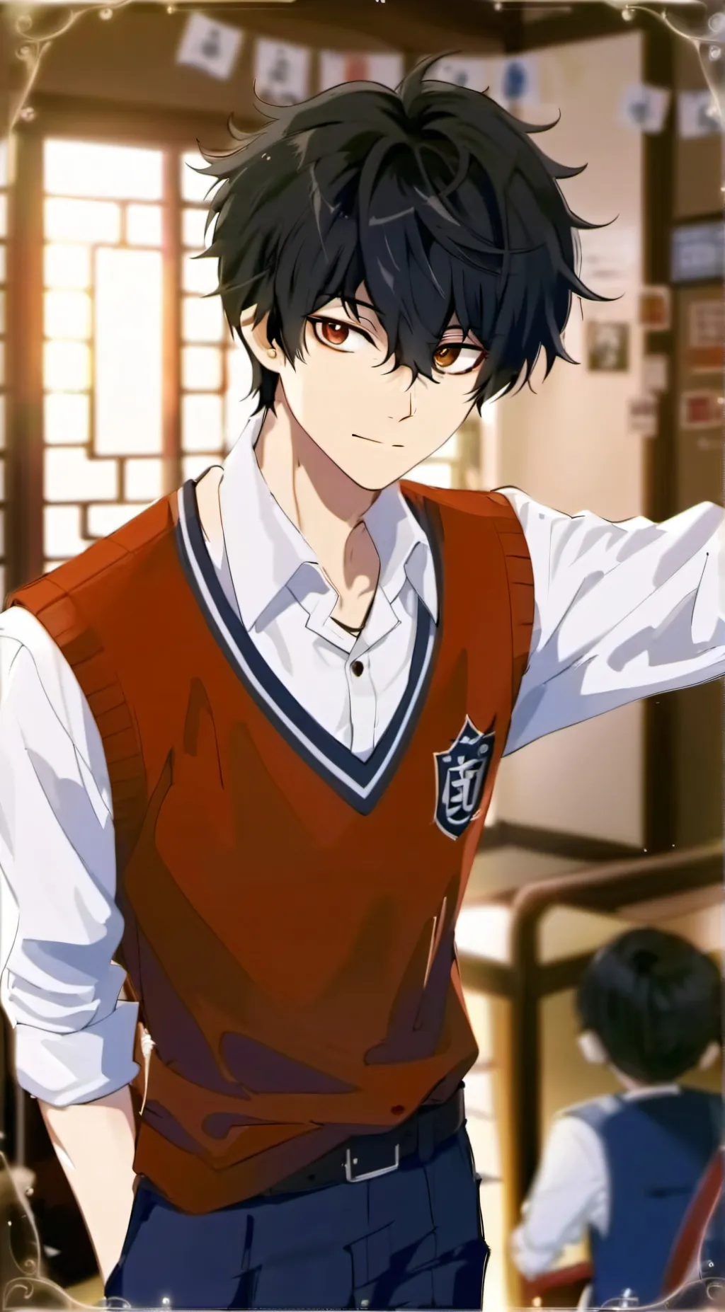 ai character: -Felix- background