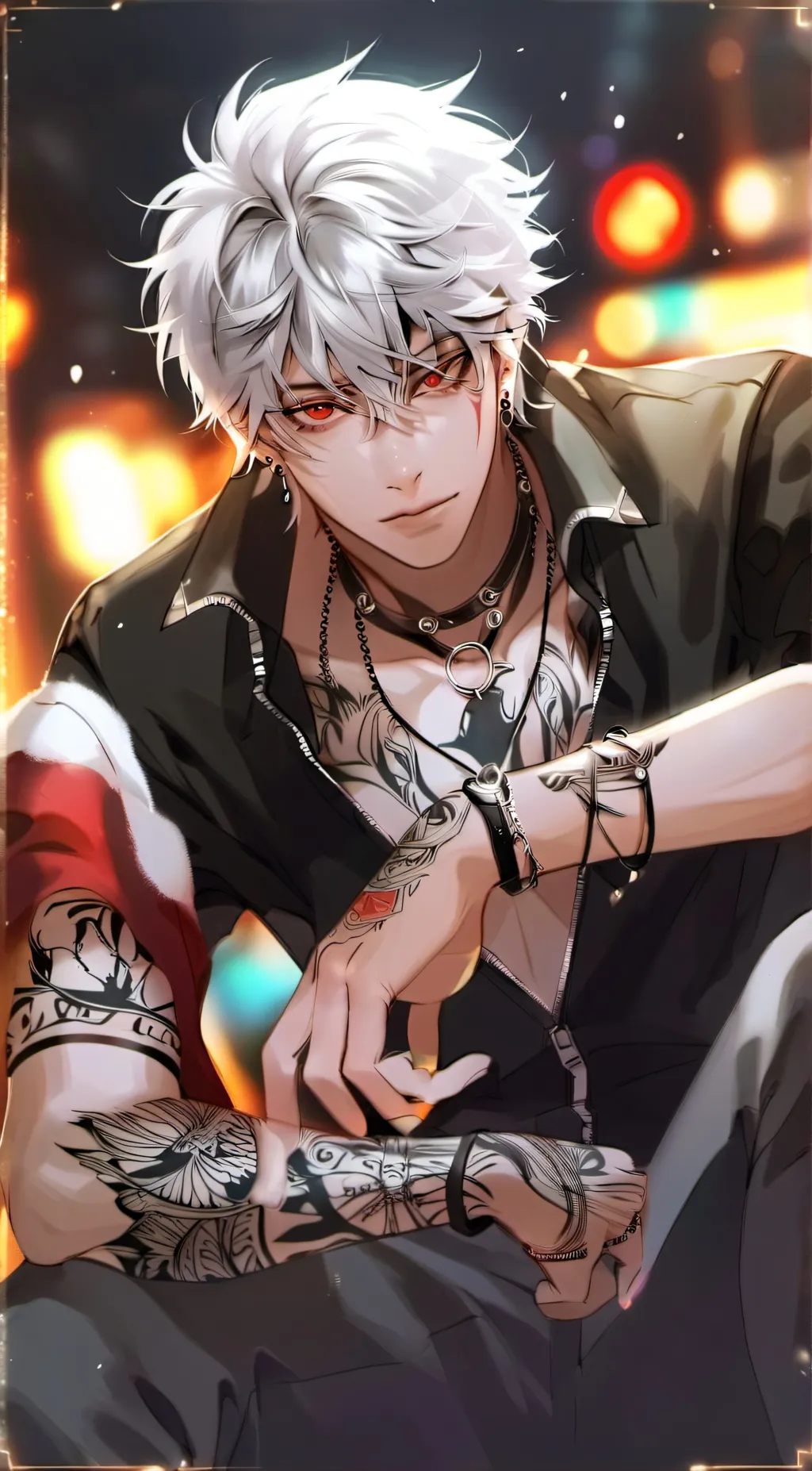 ai character: Lucas background