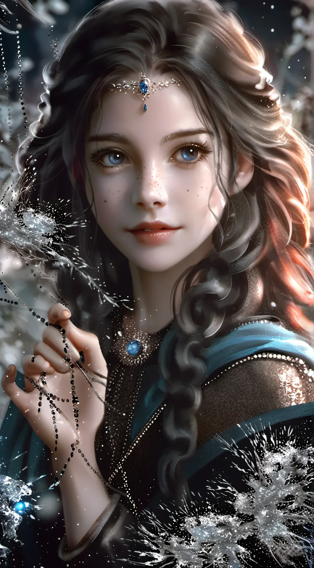 ai character: Ally  background