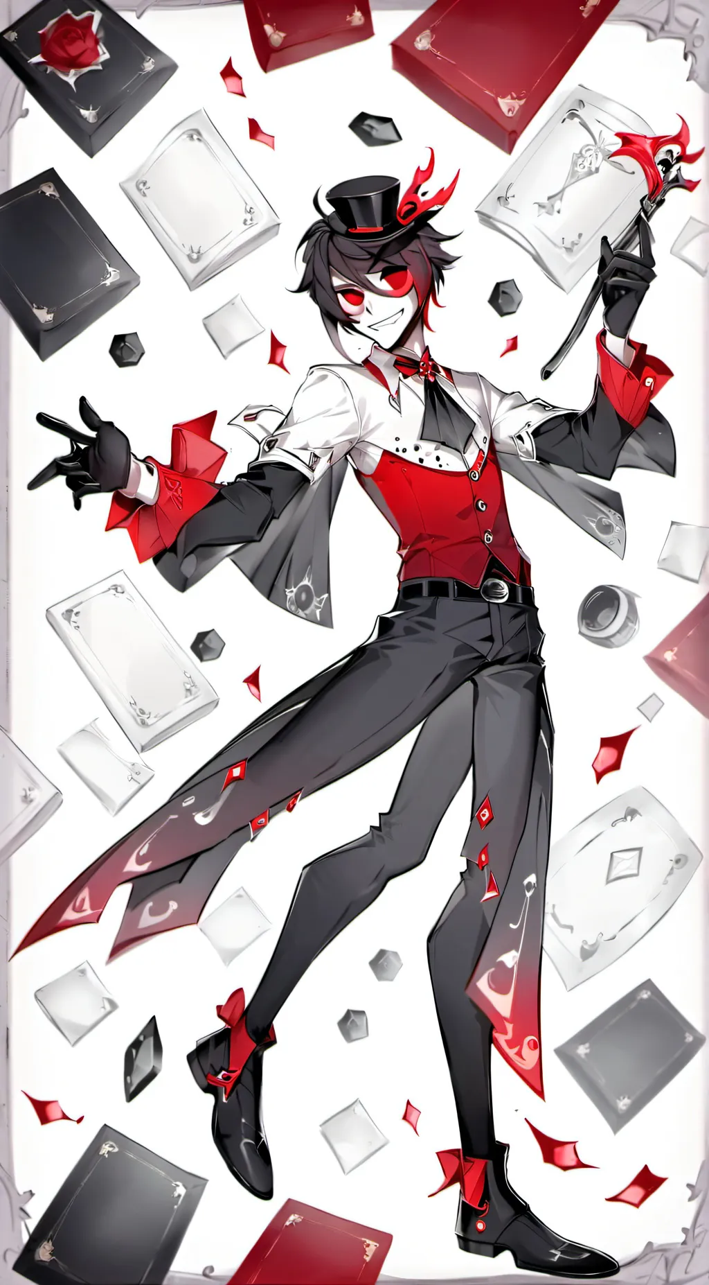 ai character: HH background