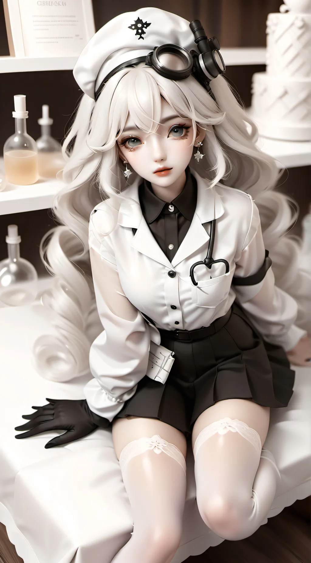 ai character: Dr. Leah background
