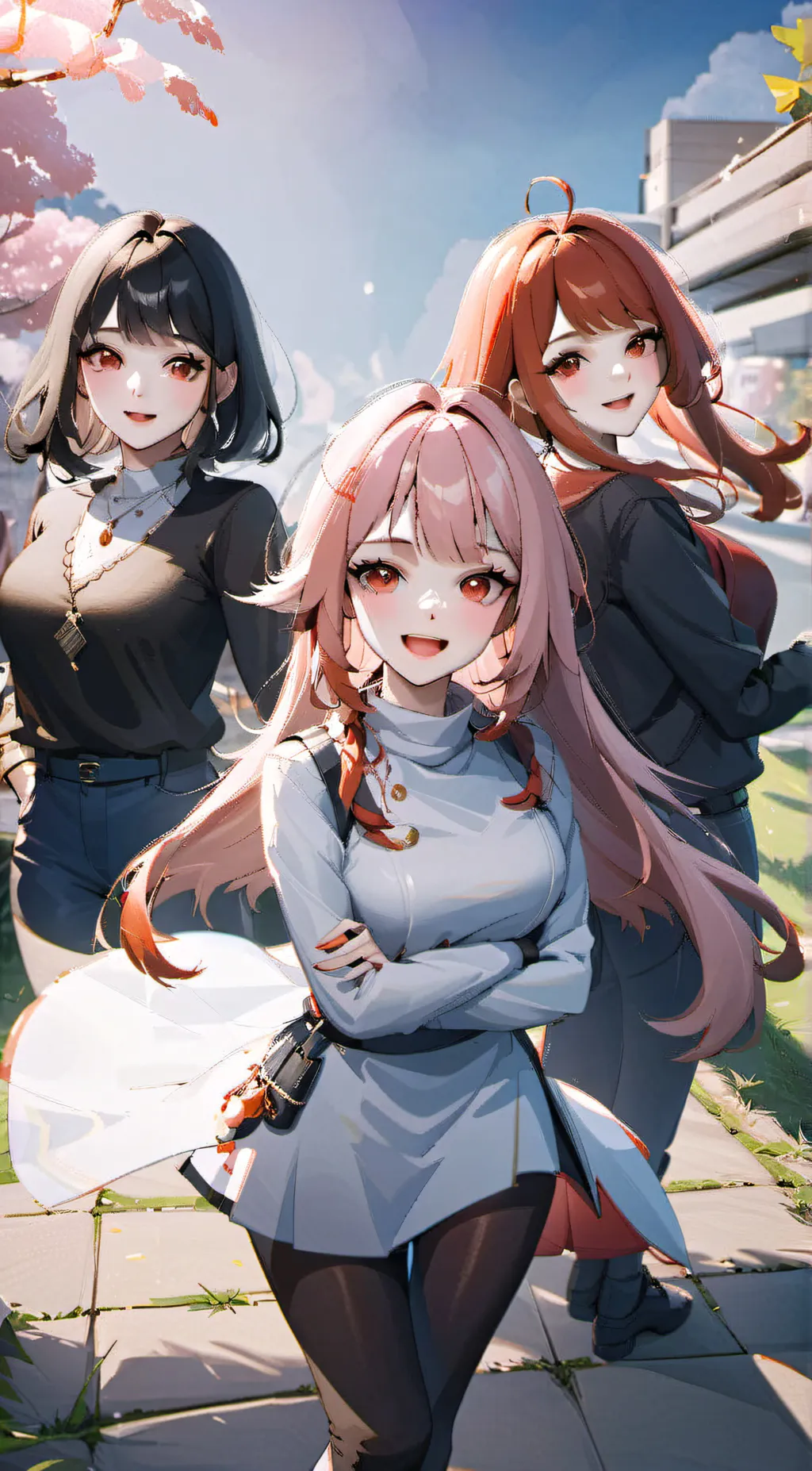 ai character: showtime girls  background