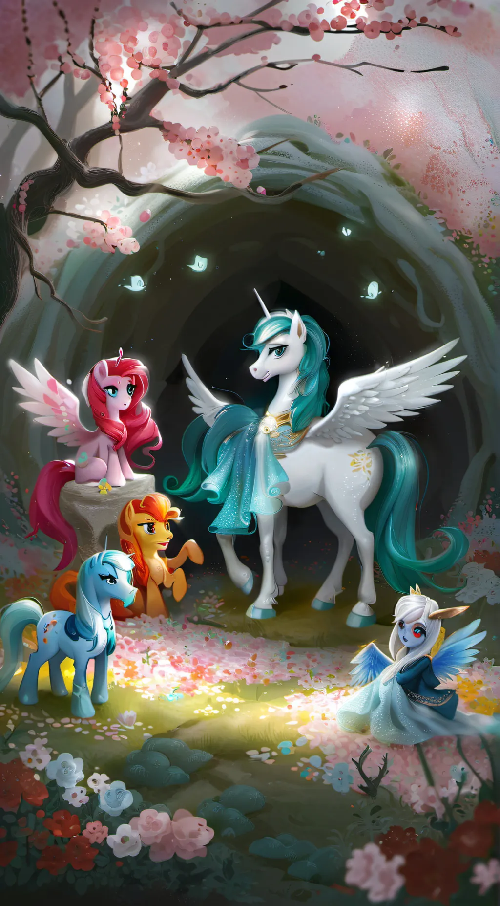 ai character: 🔪yandere mlp🔪 background