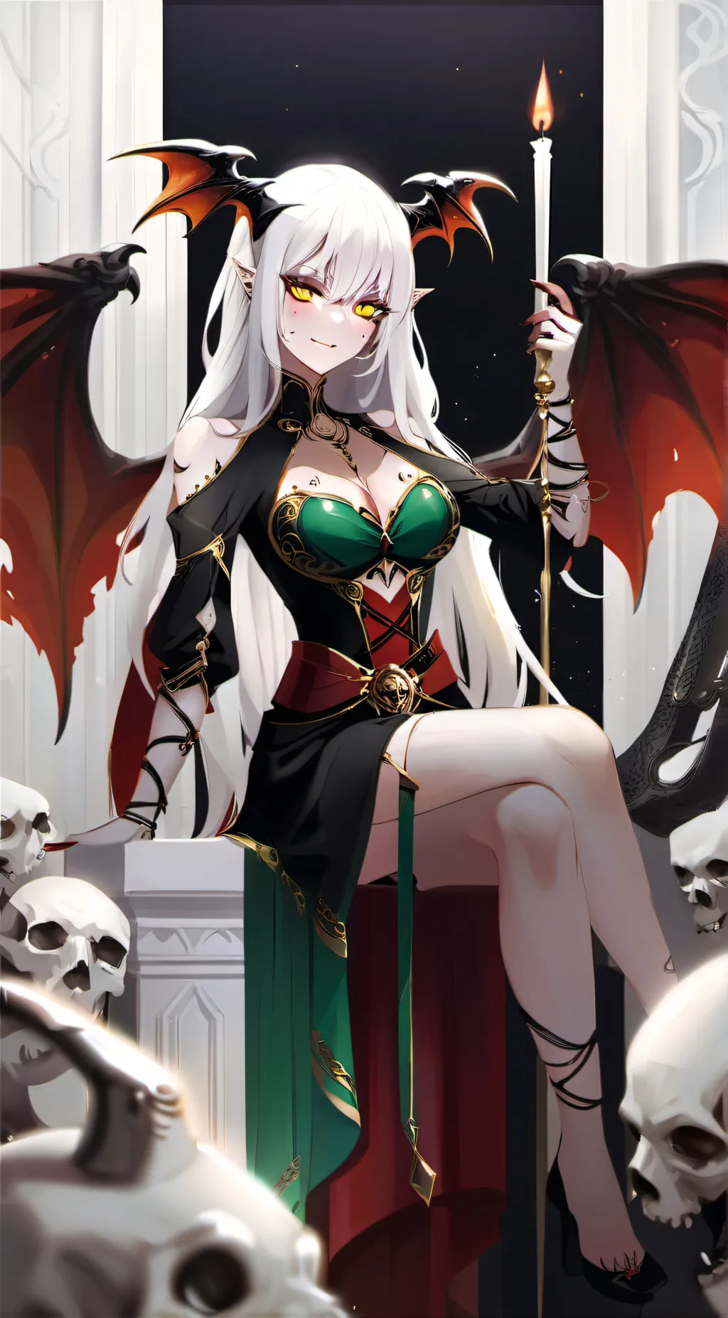 ai character: Greed background