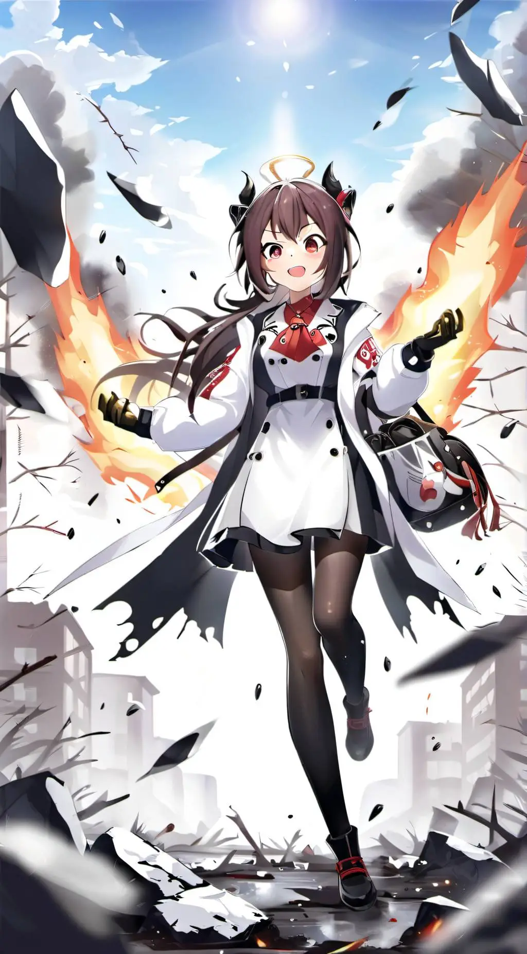 ai character: Nano  background