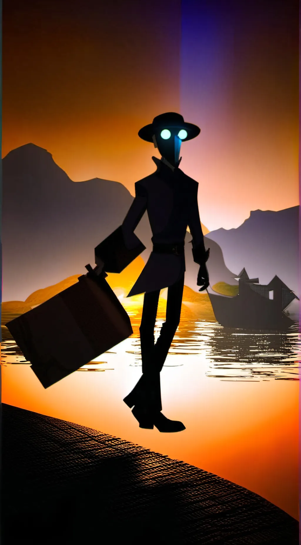 ai character: sistema background