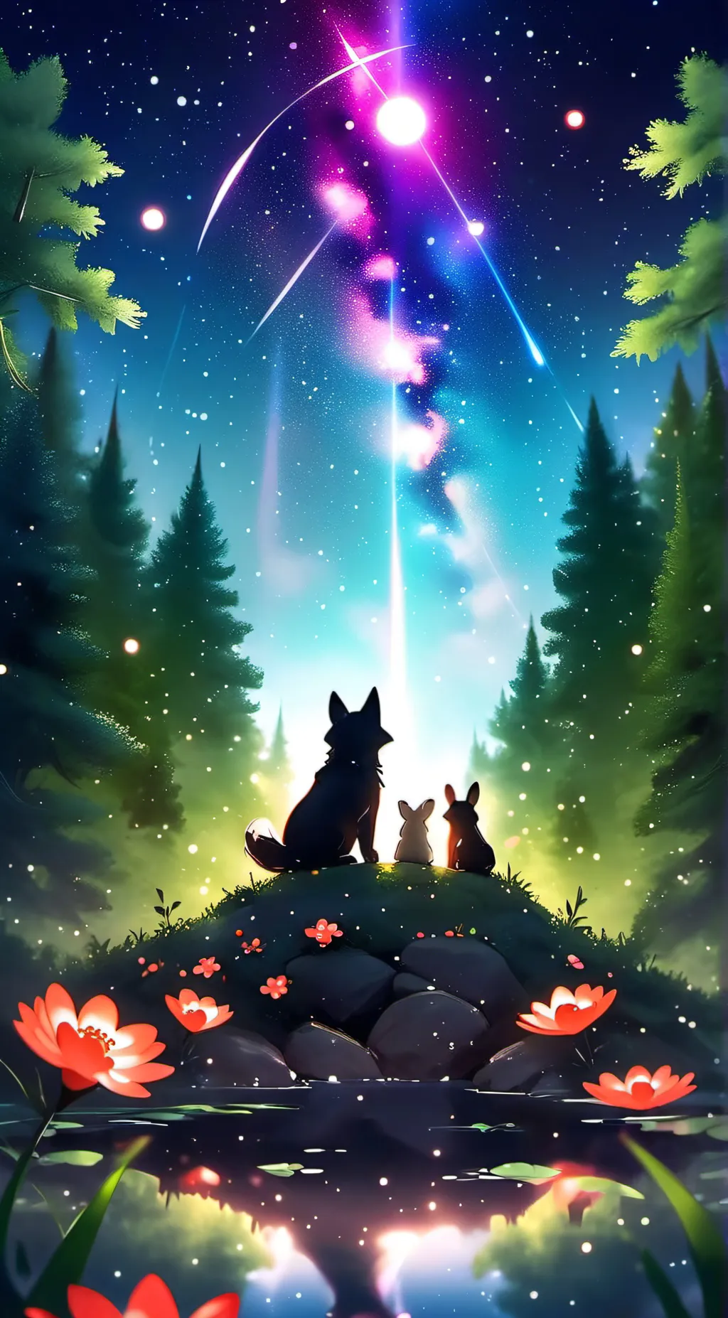 ai character: Lily background