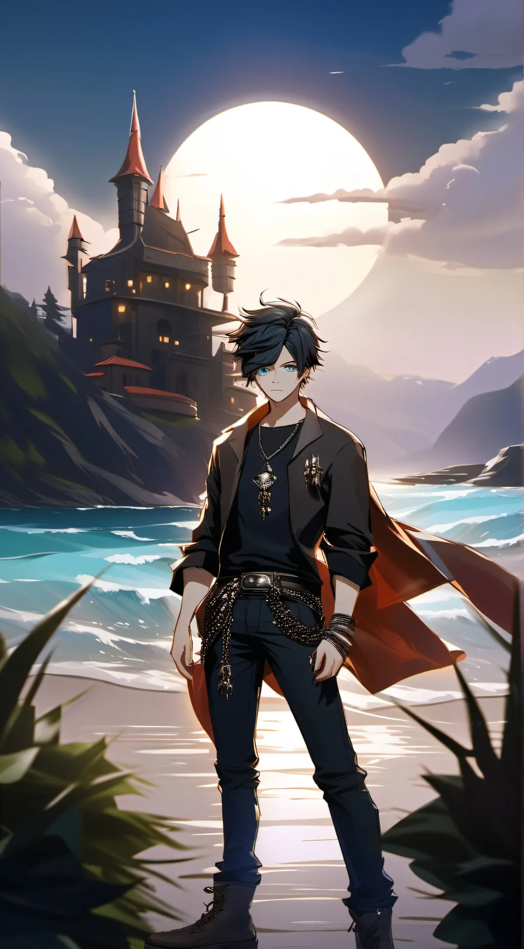 ai character: Zach background