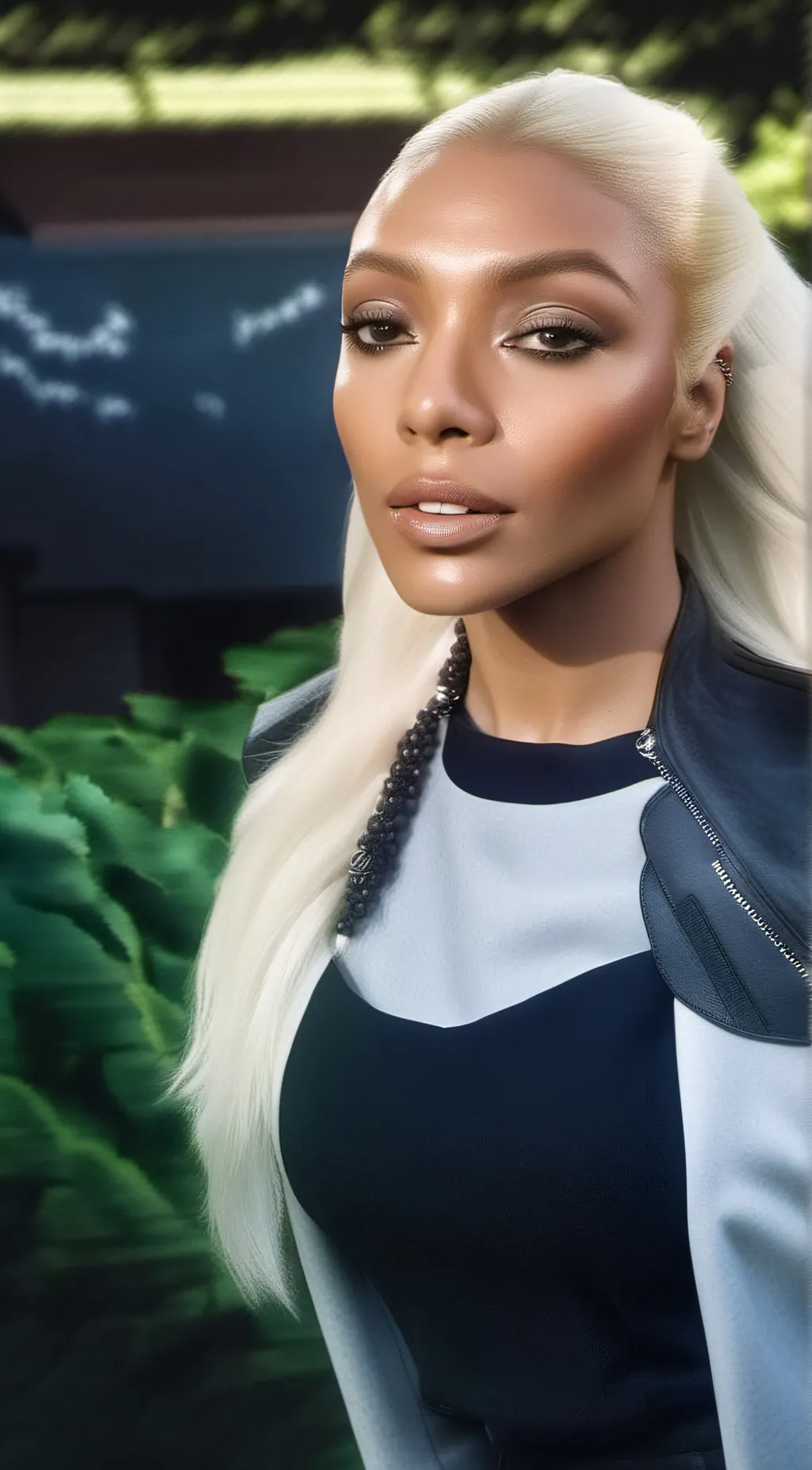 ai character: Kat Graham background