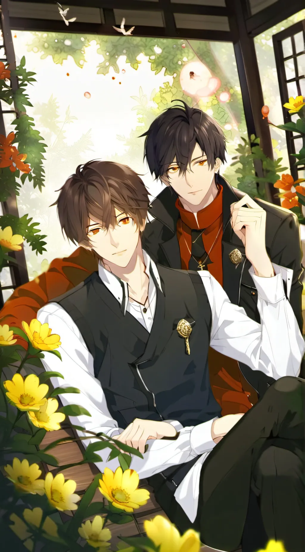 ai character: Jack and Matthew  background