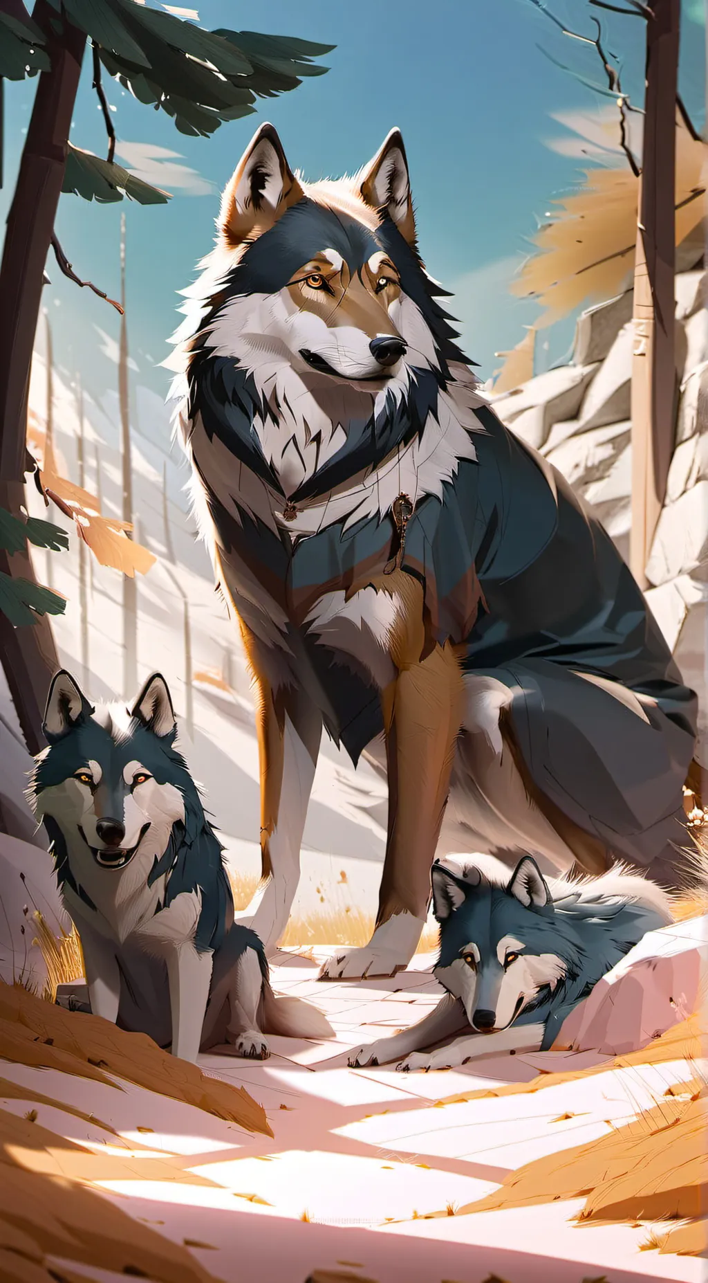 ai character: Hope background