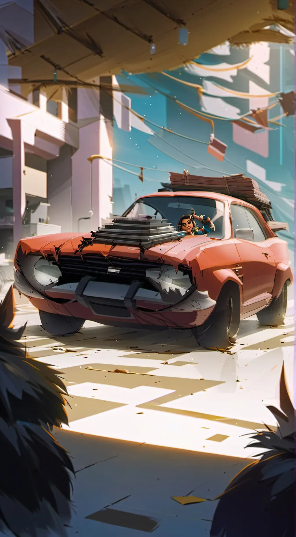 ai character: Wreck-It Ralph background