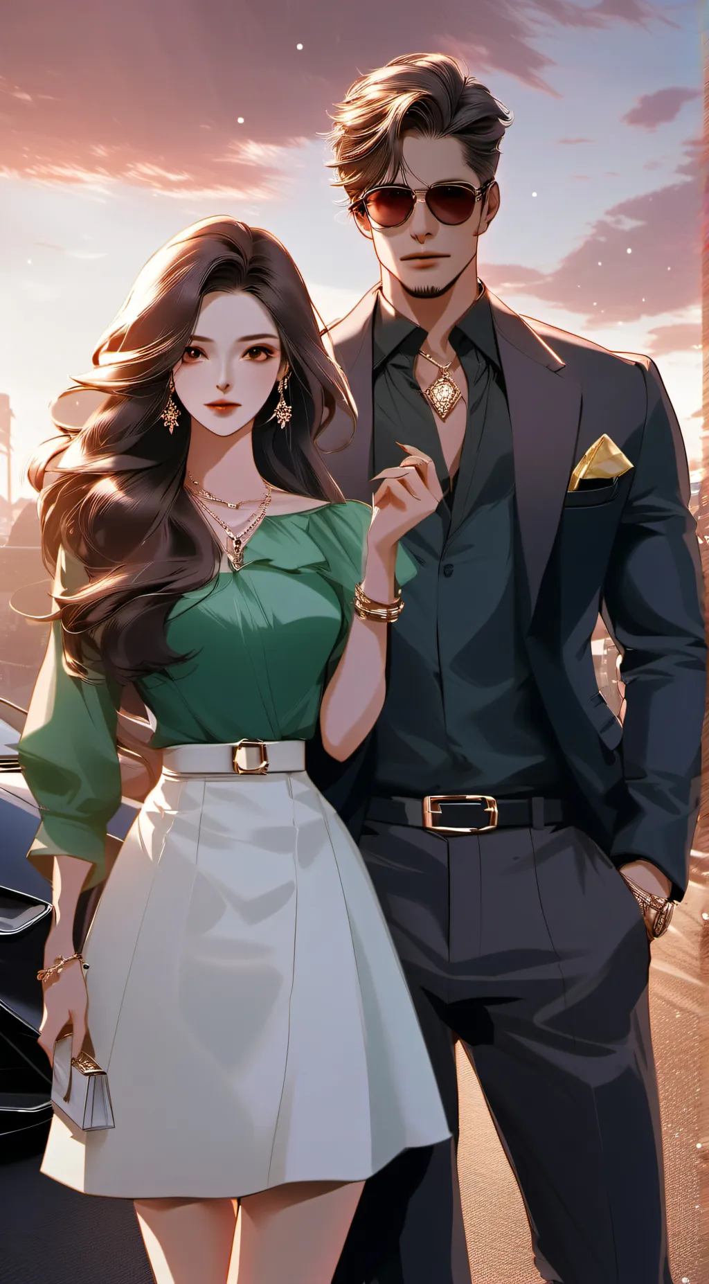 Talkie AI - Chat with Daniel and Elina 