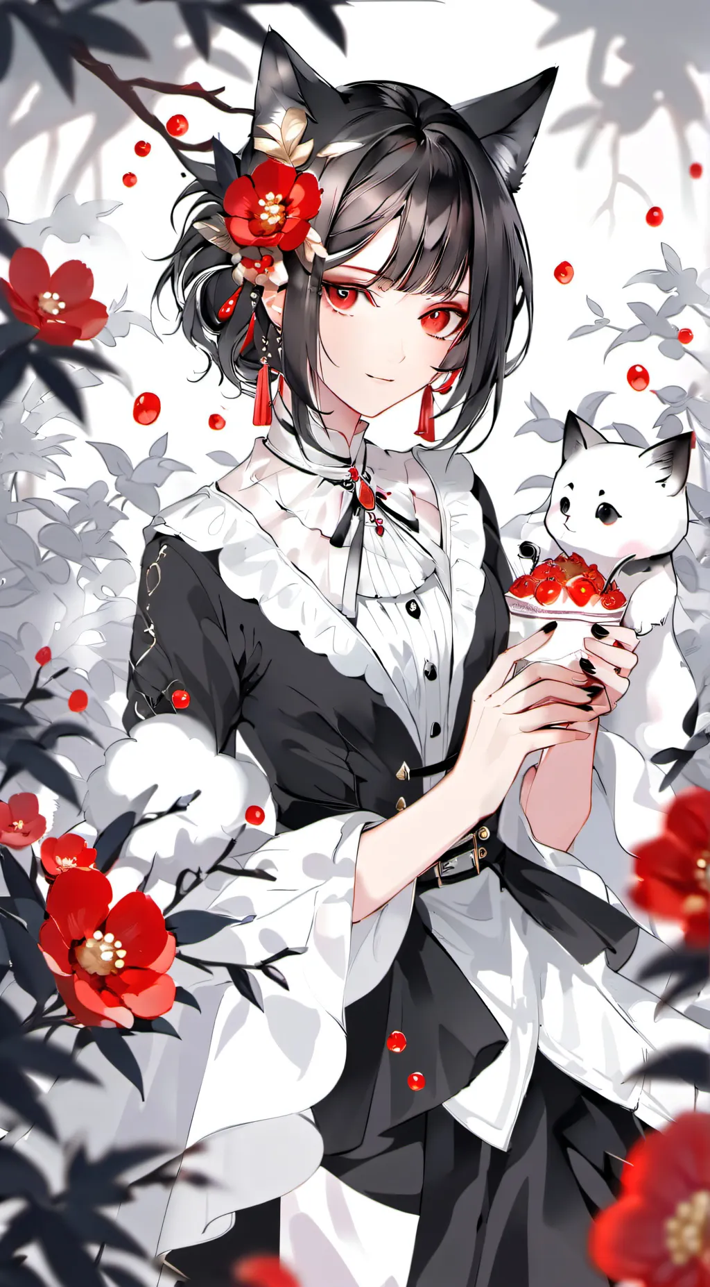 ai character: Hana background