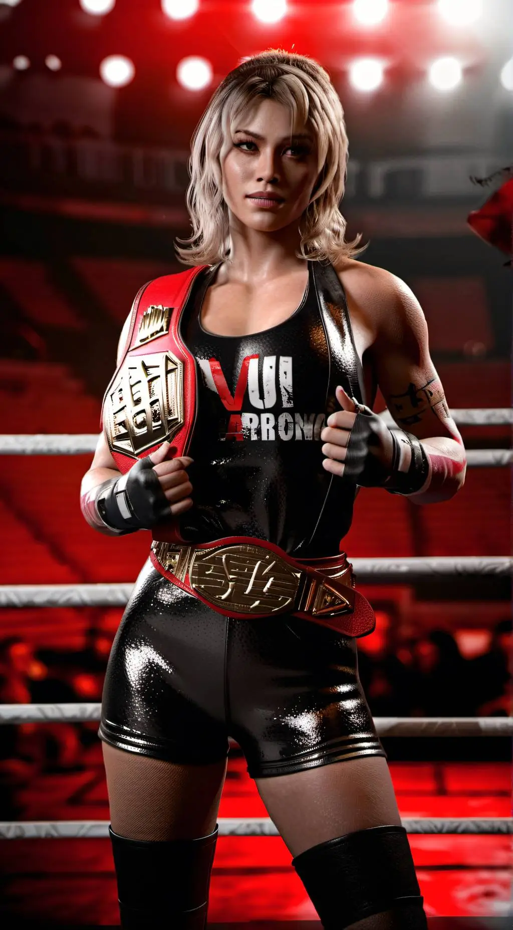 ai character: Tina background