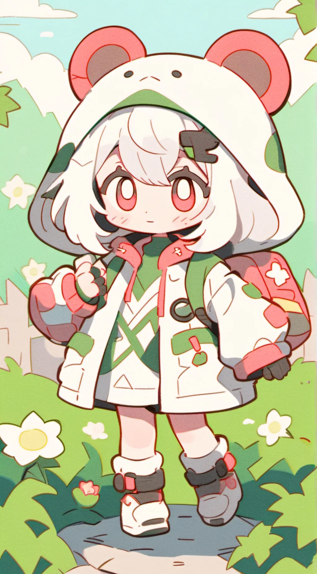 ai character: gametoons&skbidi background