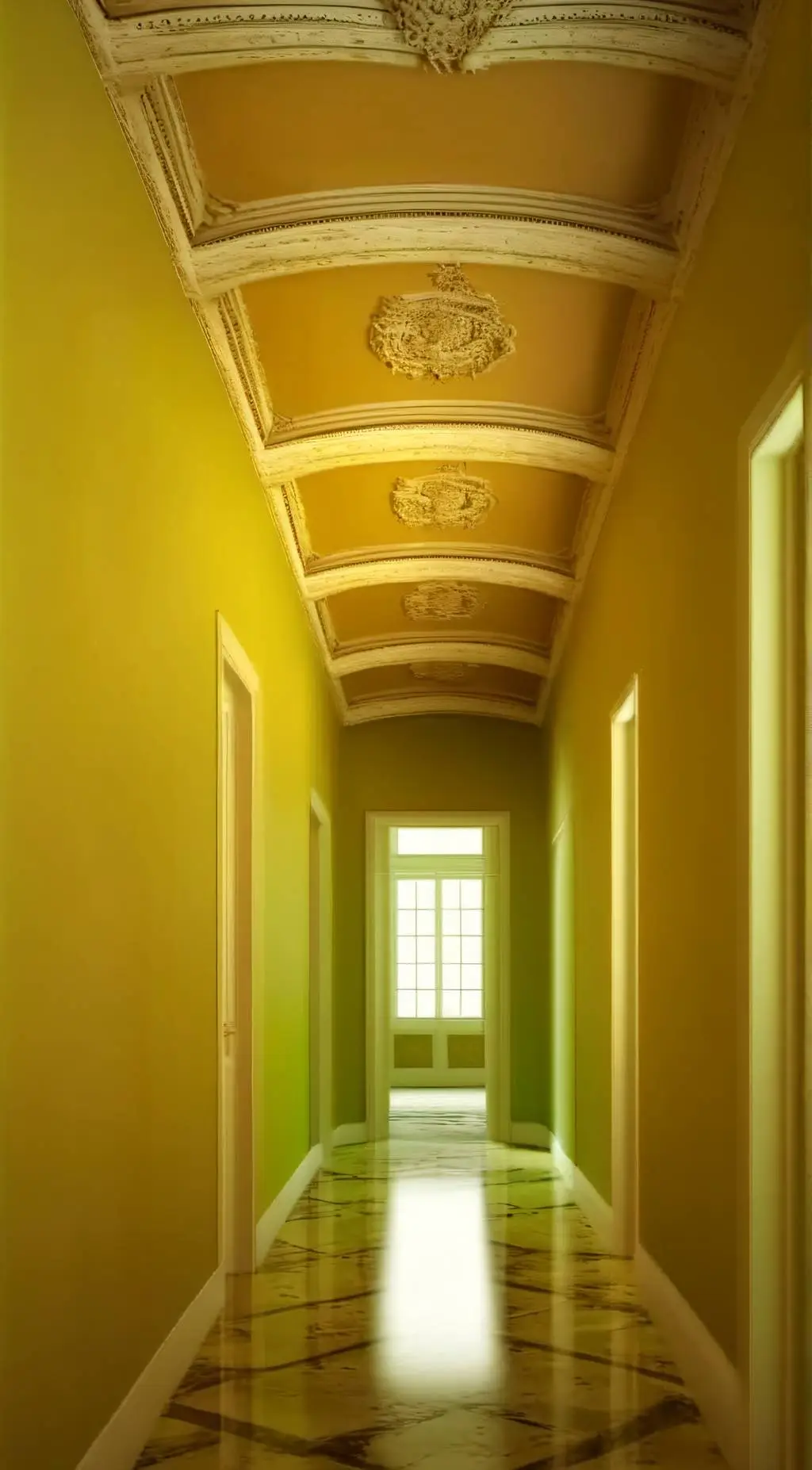 ai character: Backrooms background