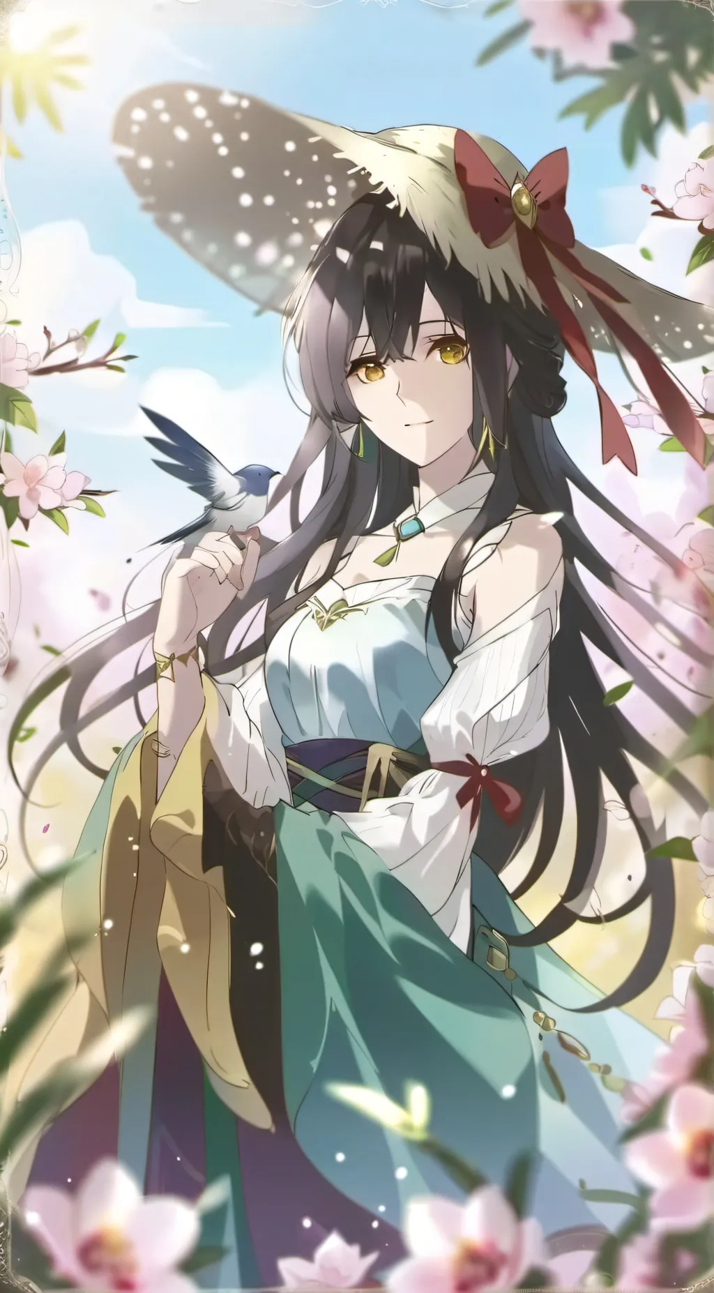 ai character: Sarah. background