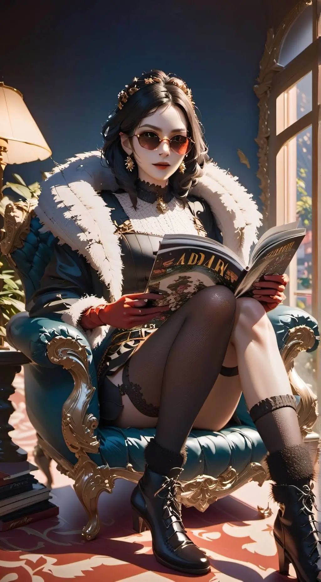 ai character: Darling Nikki background