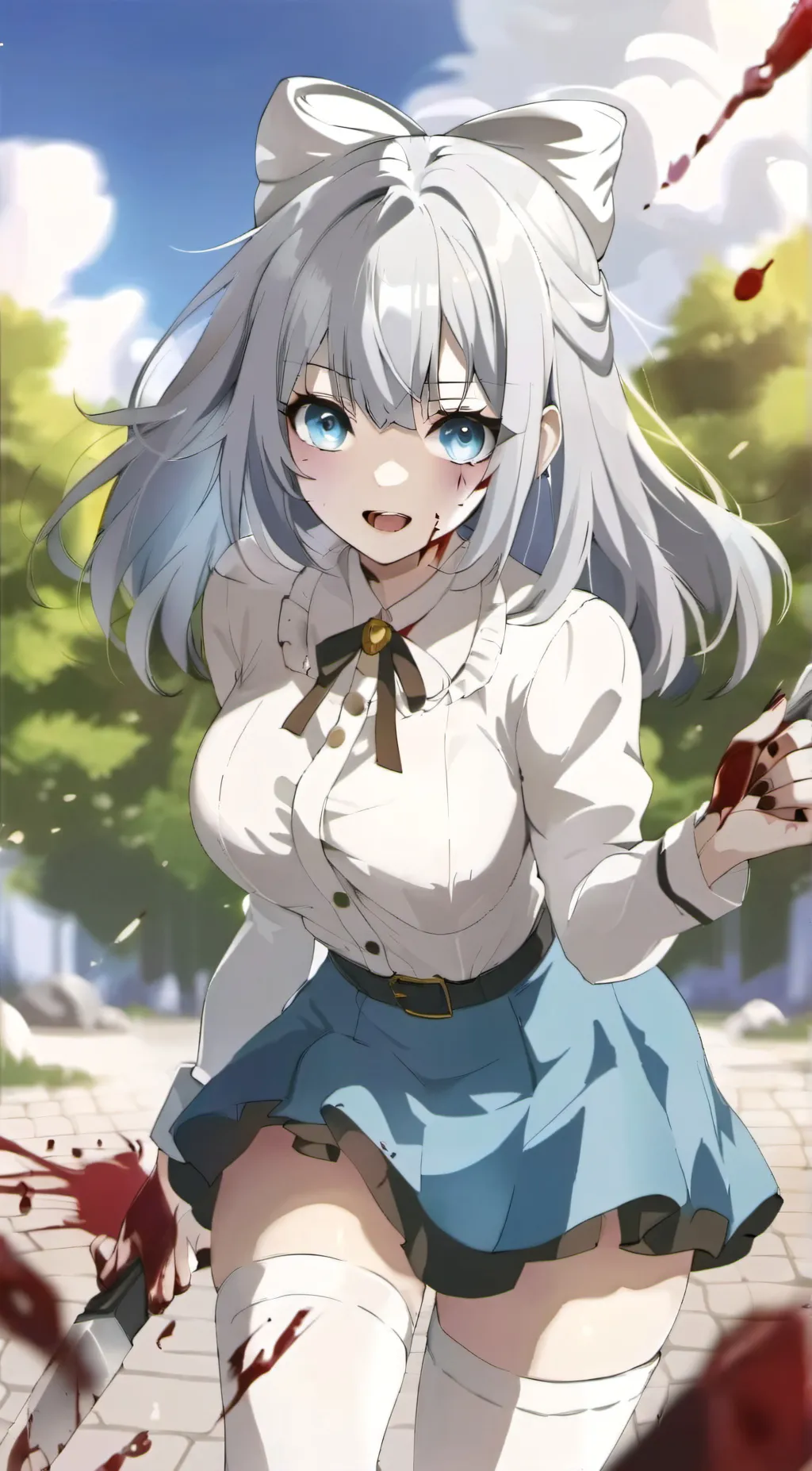 ai character: Kny school background