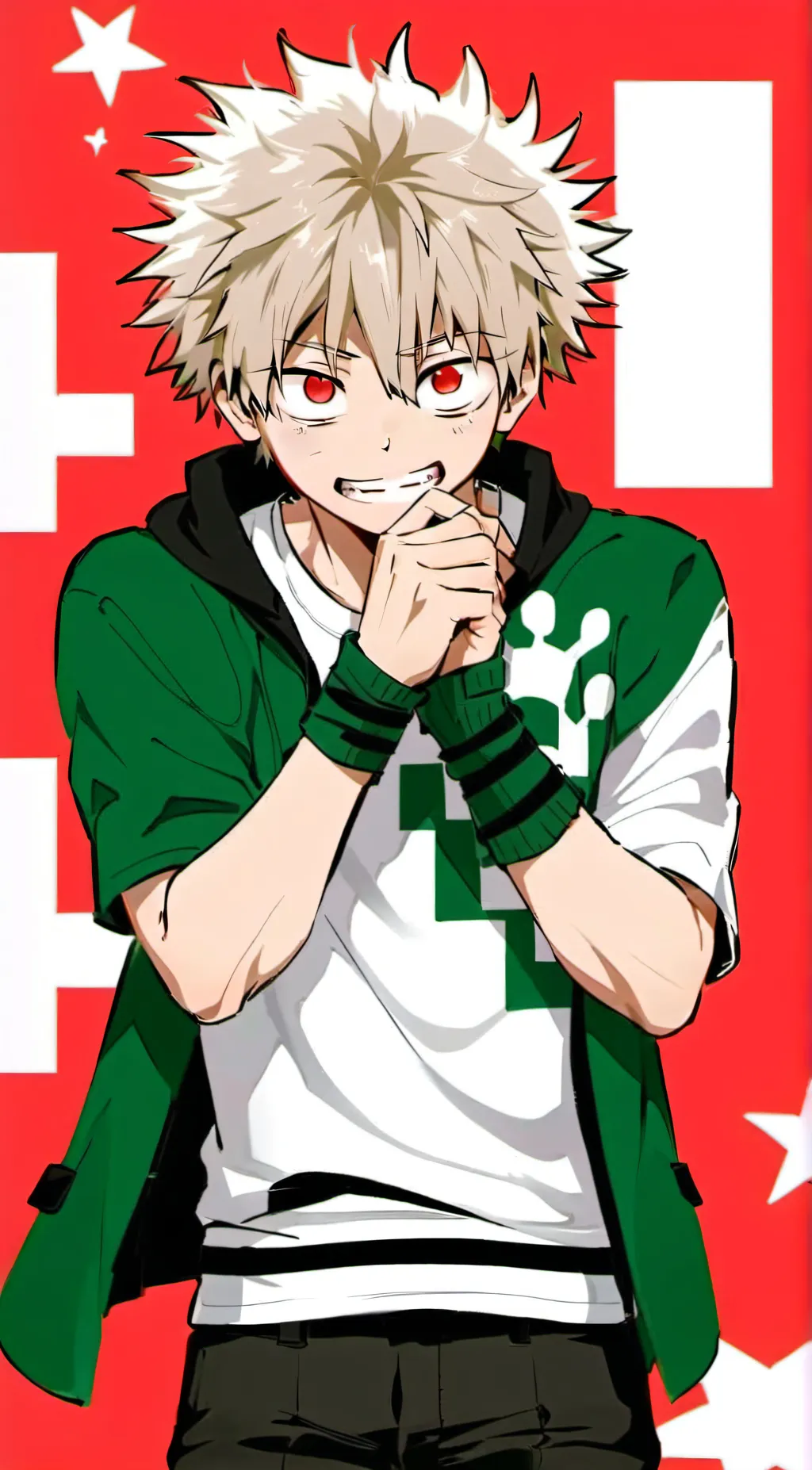 ai character: bakugou (MHA) background