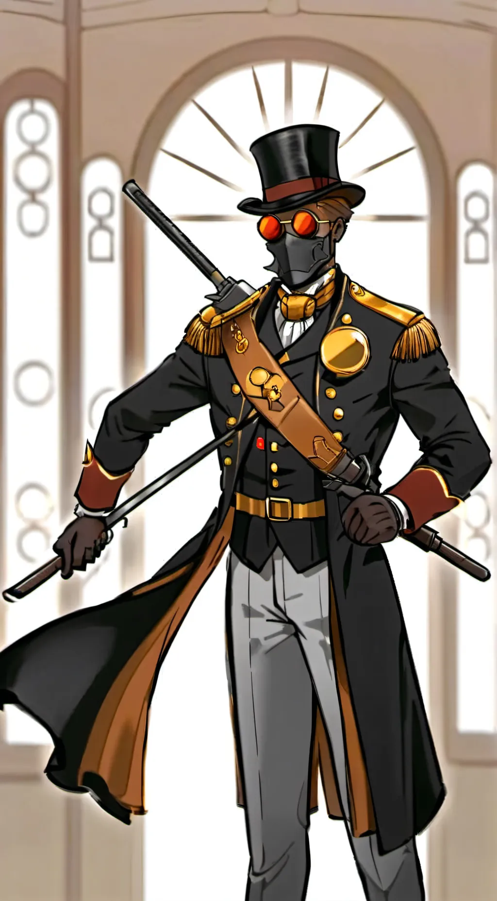 ai character: Chief clockman background