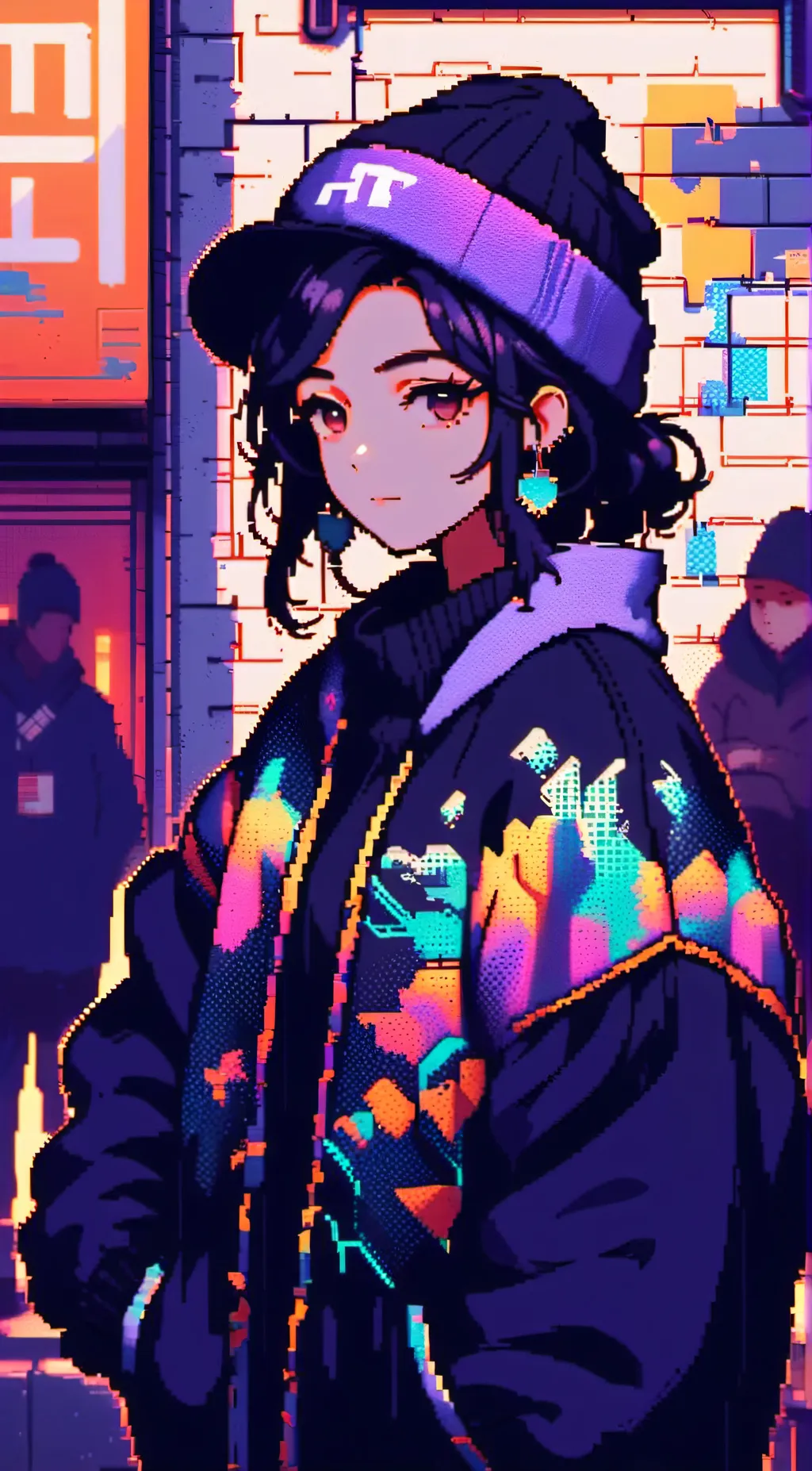 ai character: Raven background