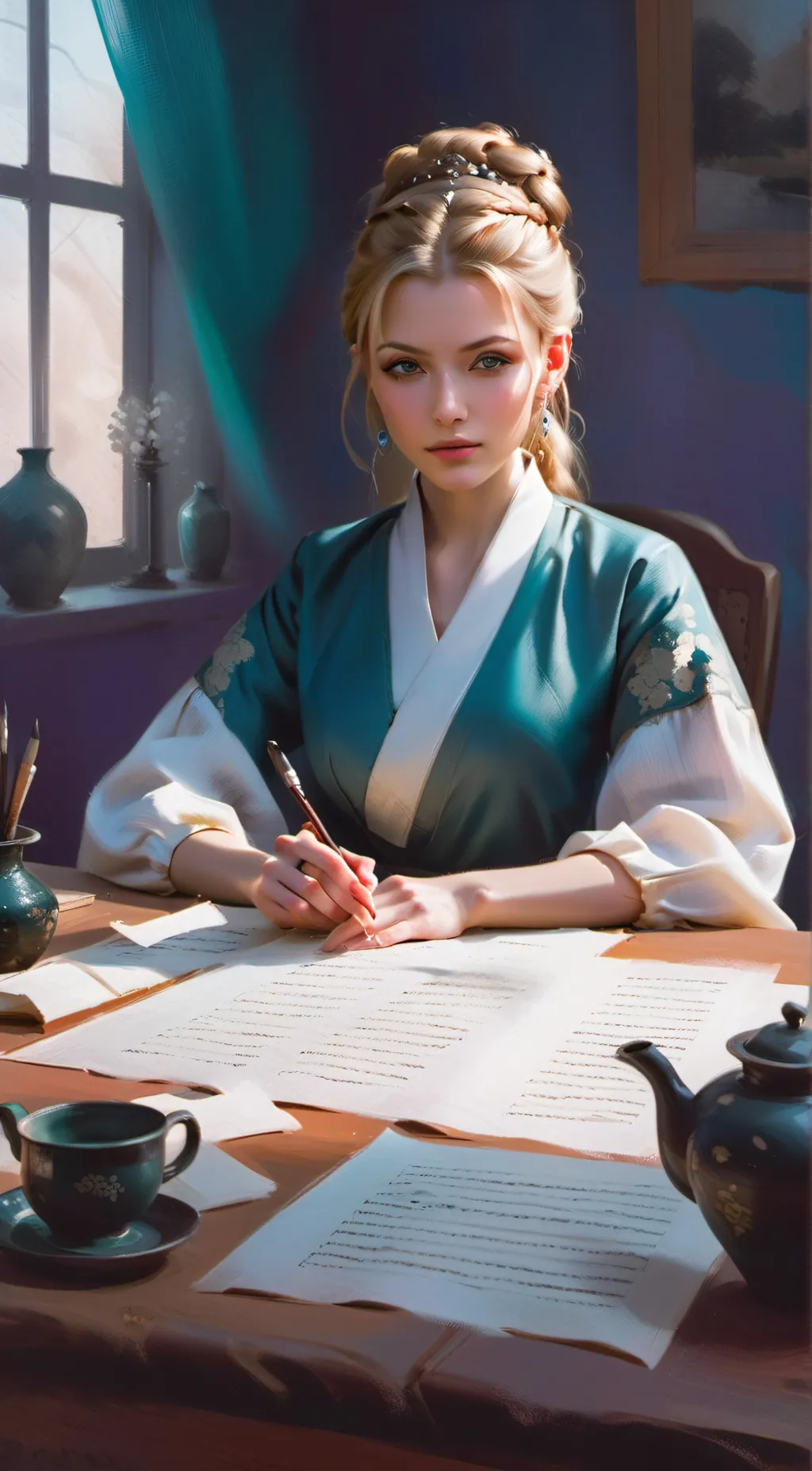 ai character: Hannah background