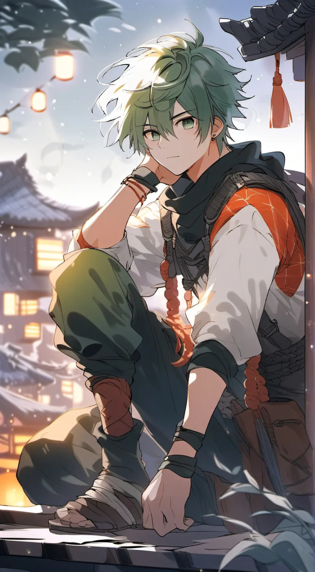 ai character: Genji background