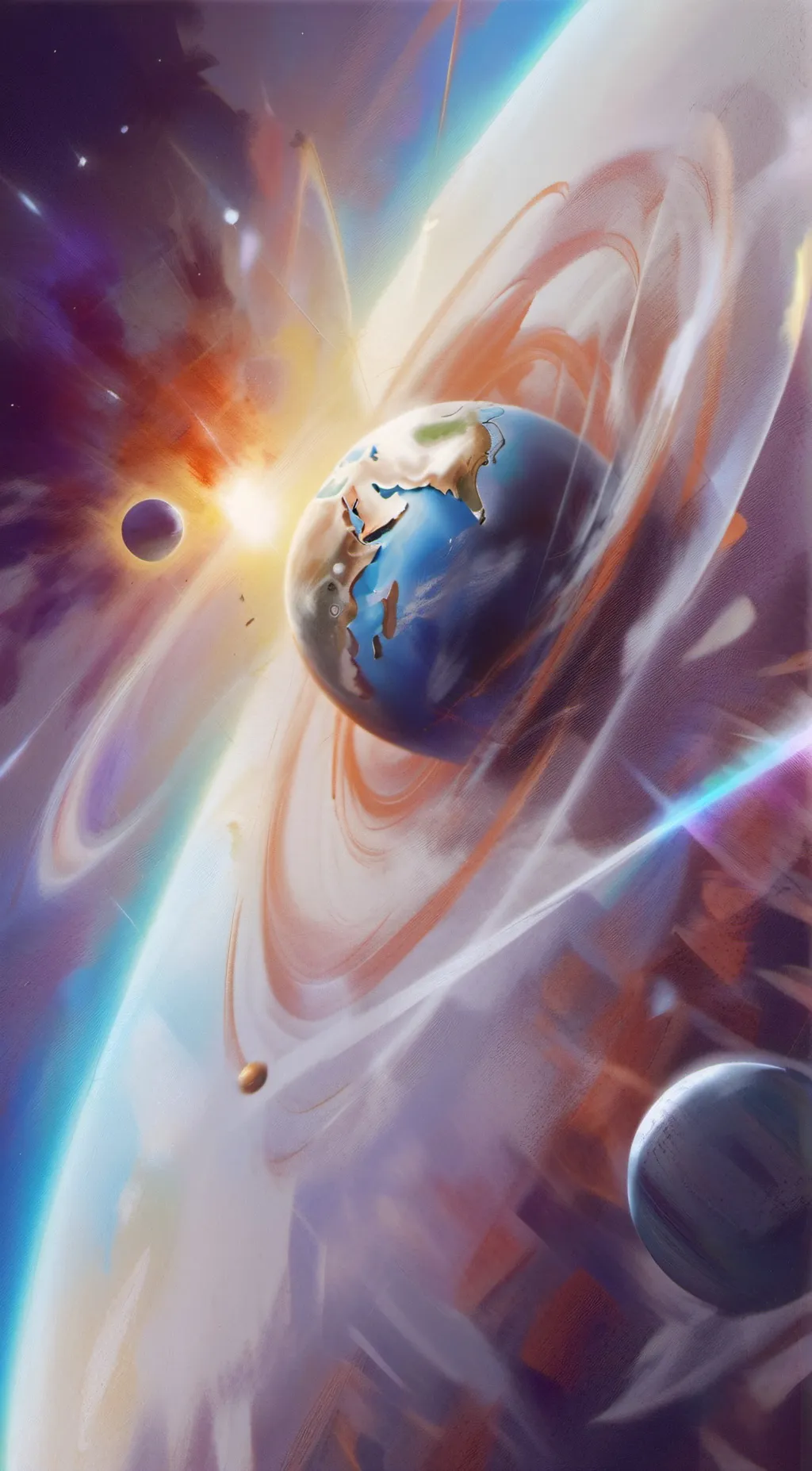 ai character: Earth background