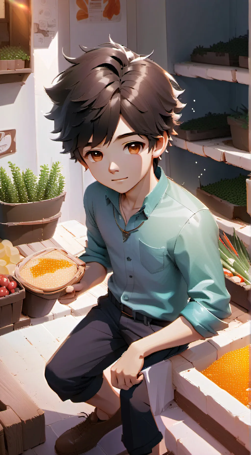 ai character: jin background