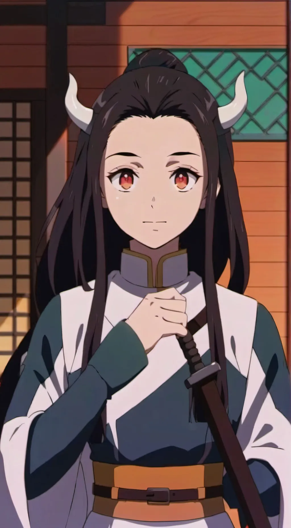 ai character: luna background