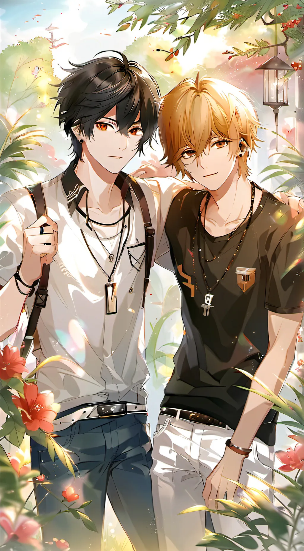 ai character: ~SAM AND COLBY~ background