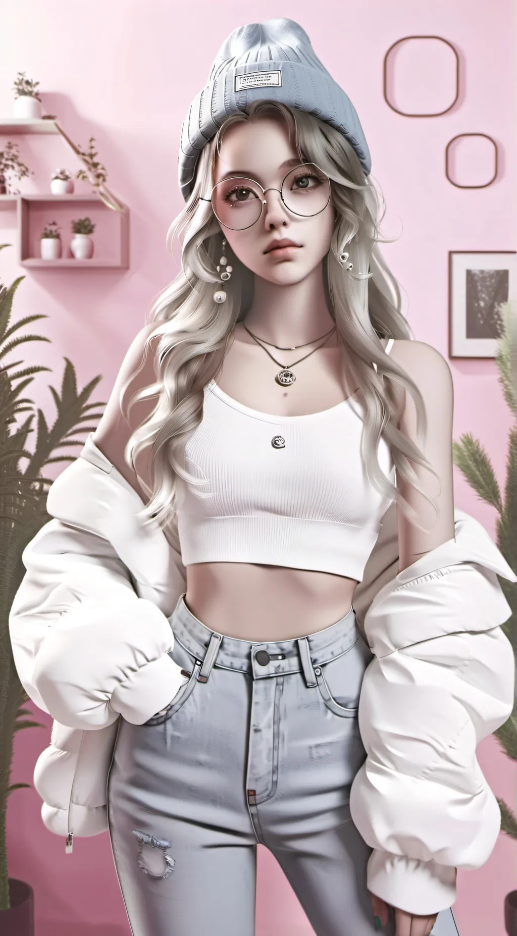 ai character: lilly  background