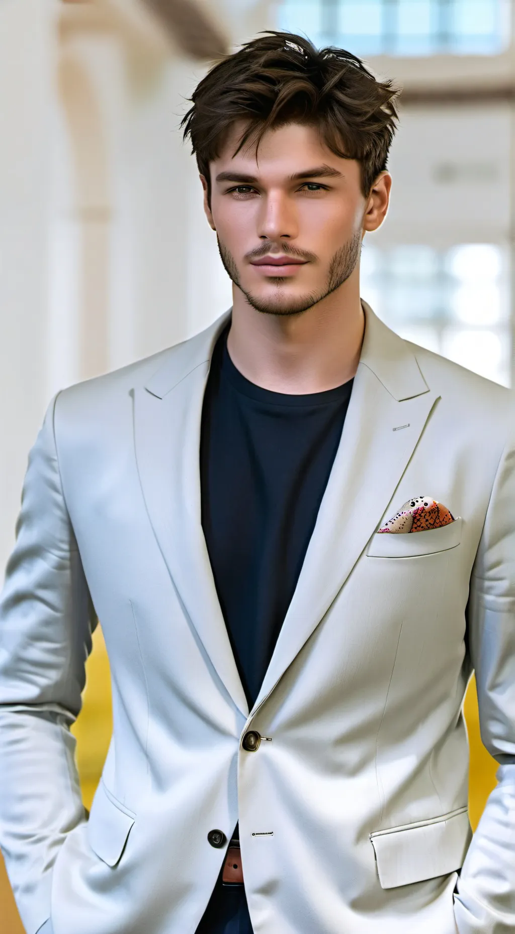 ai character: Ashton Baker background