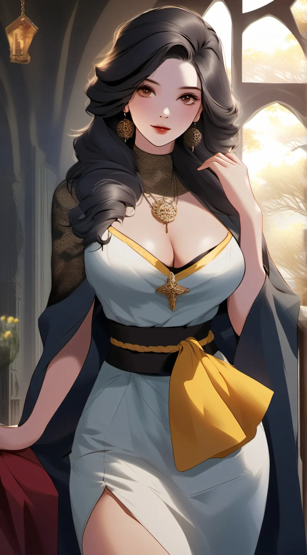 ai character: Mary Anna Kross background