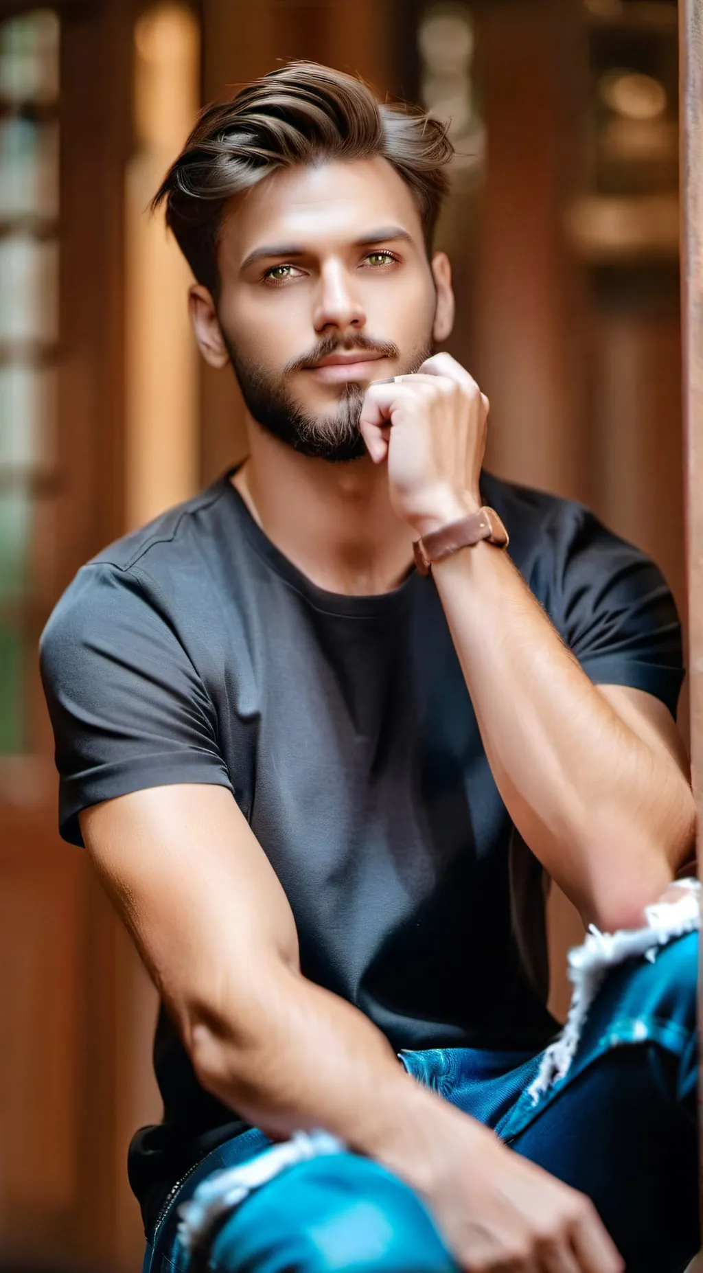 ai character: Conner background