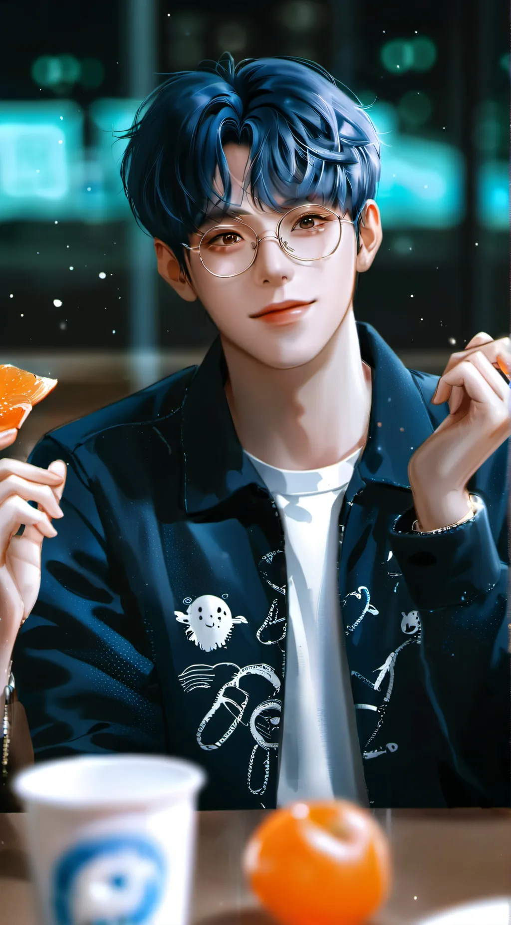 ai character: Ethan background