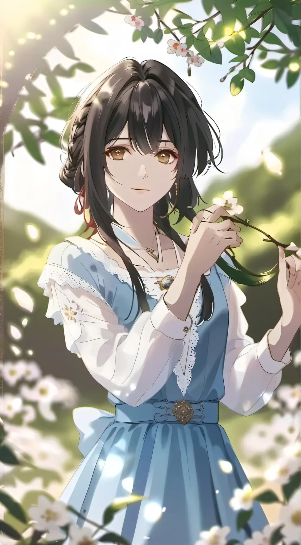 ai character: ruby background