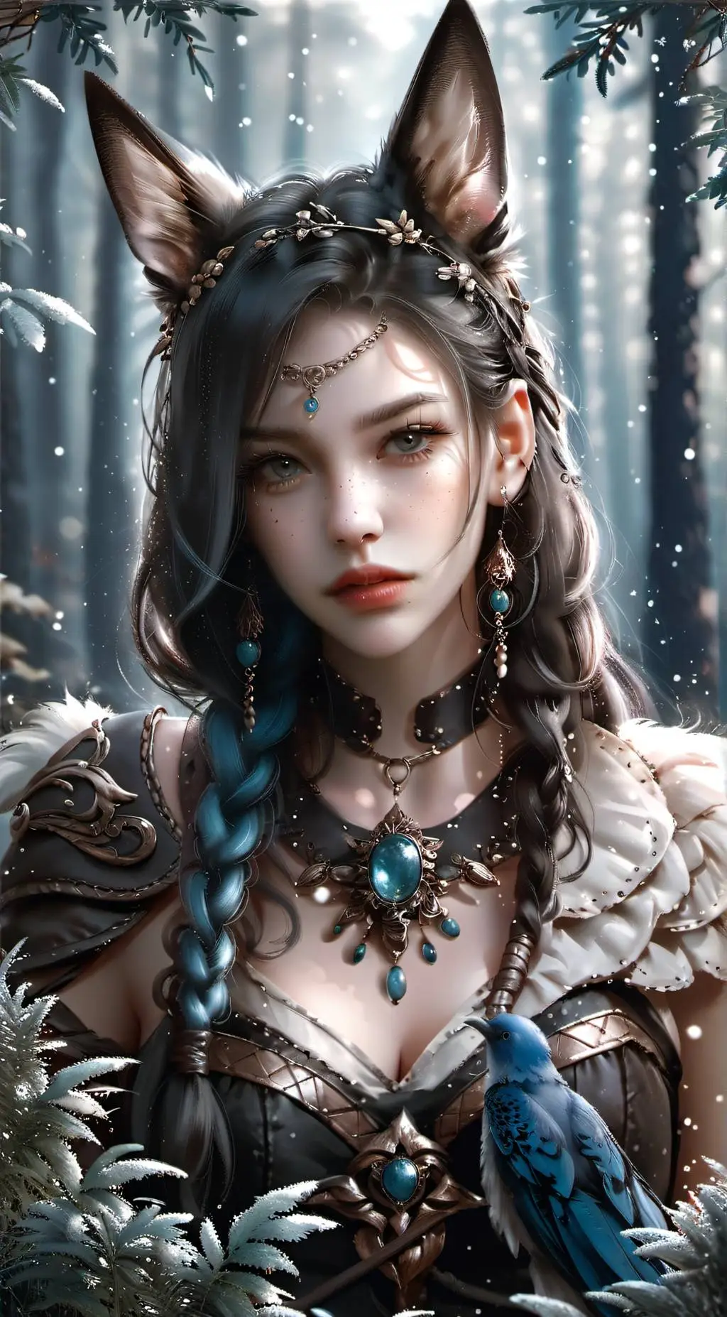 ai character: Lena background