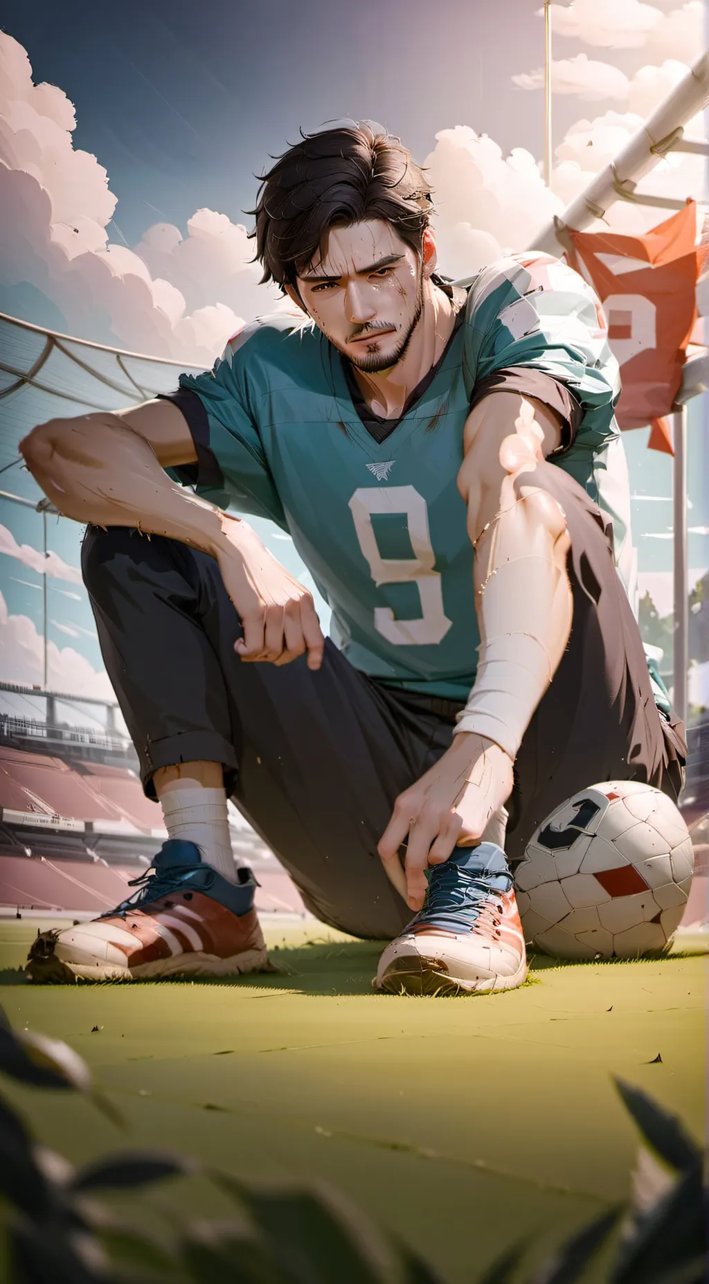 ai character: Aaron background