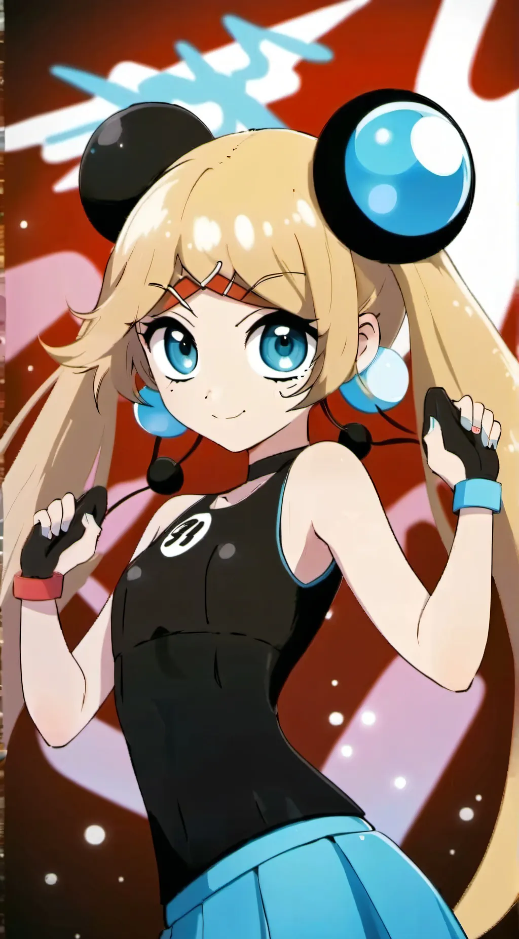 ai character: BUBBLES2024 background