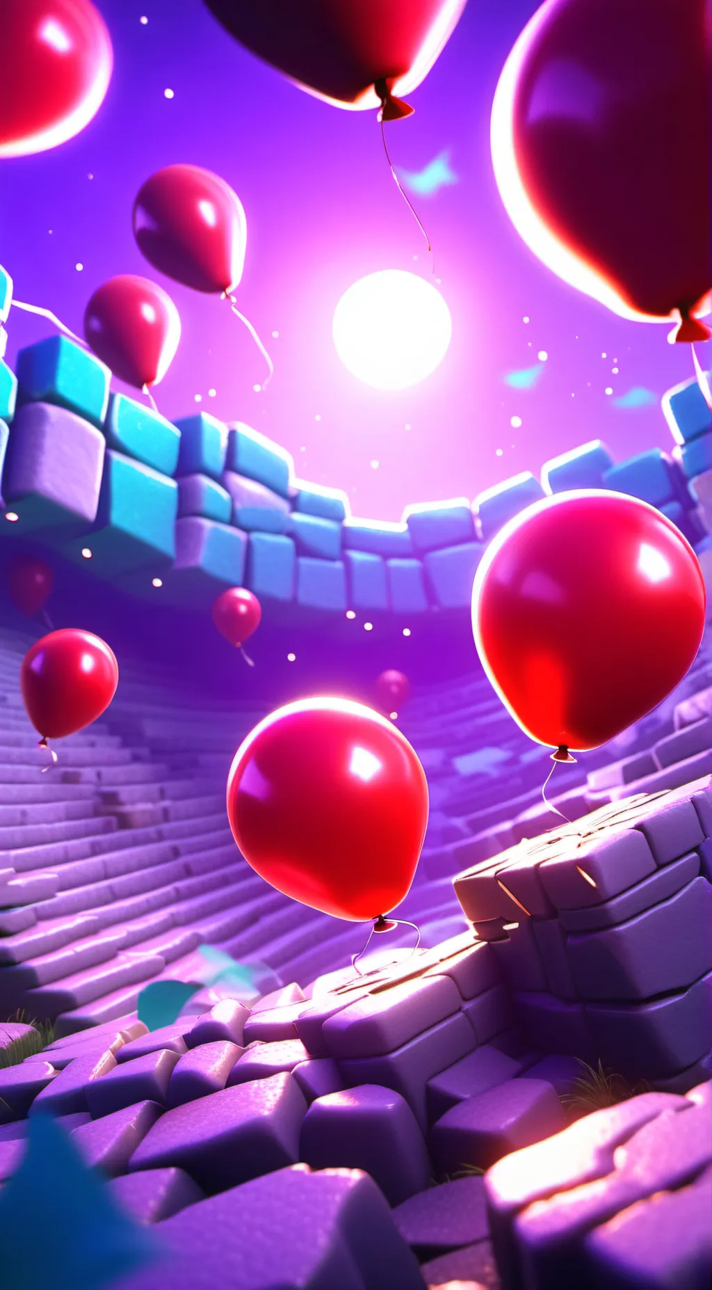 ai character: Balloon ii background