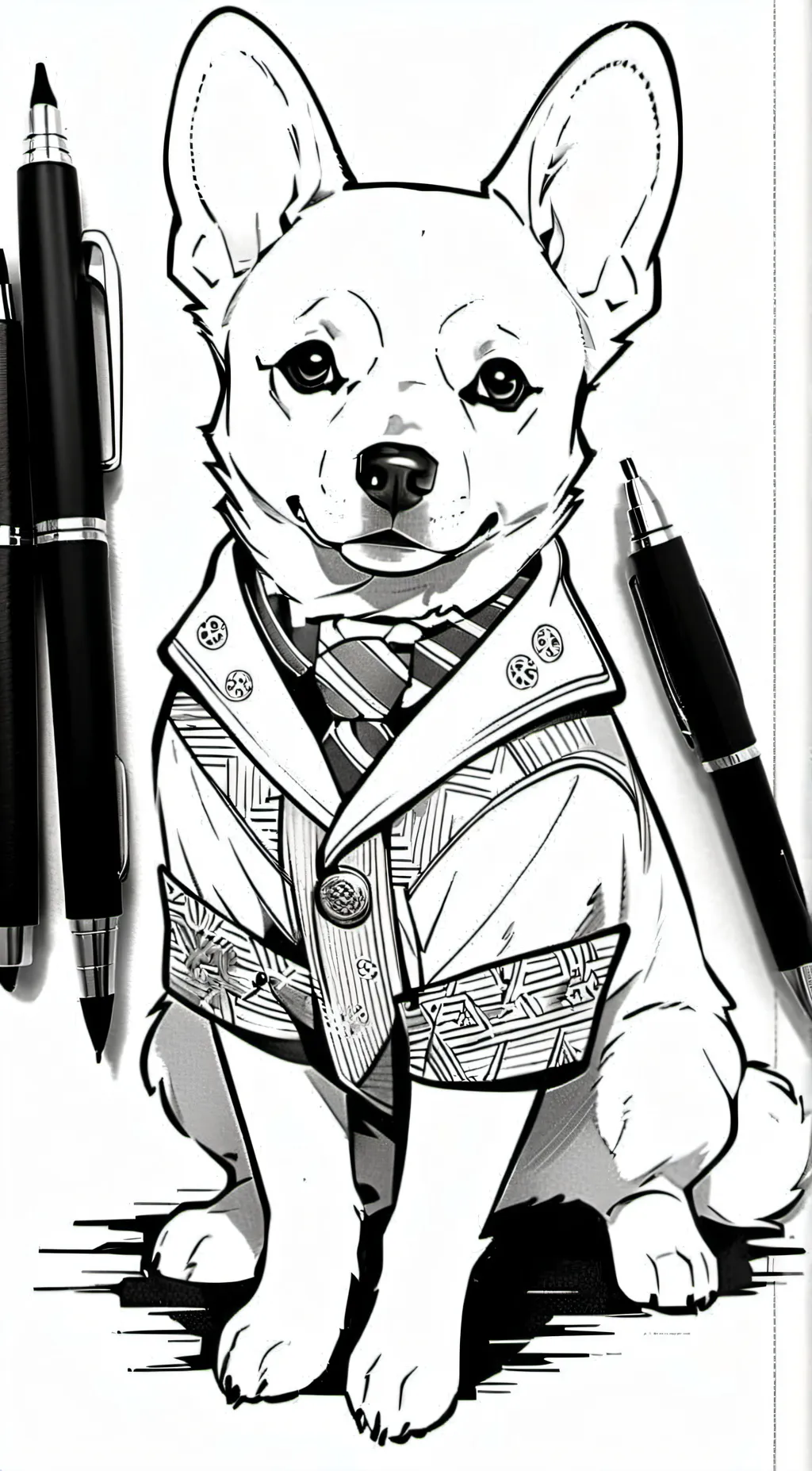 ai character: Tea background