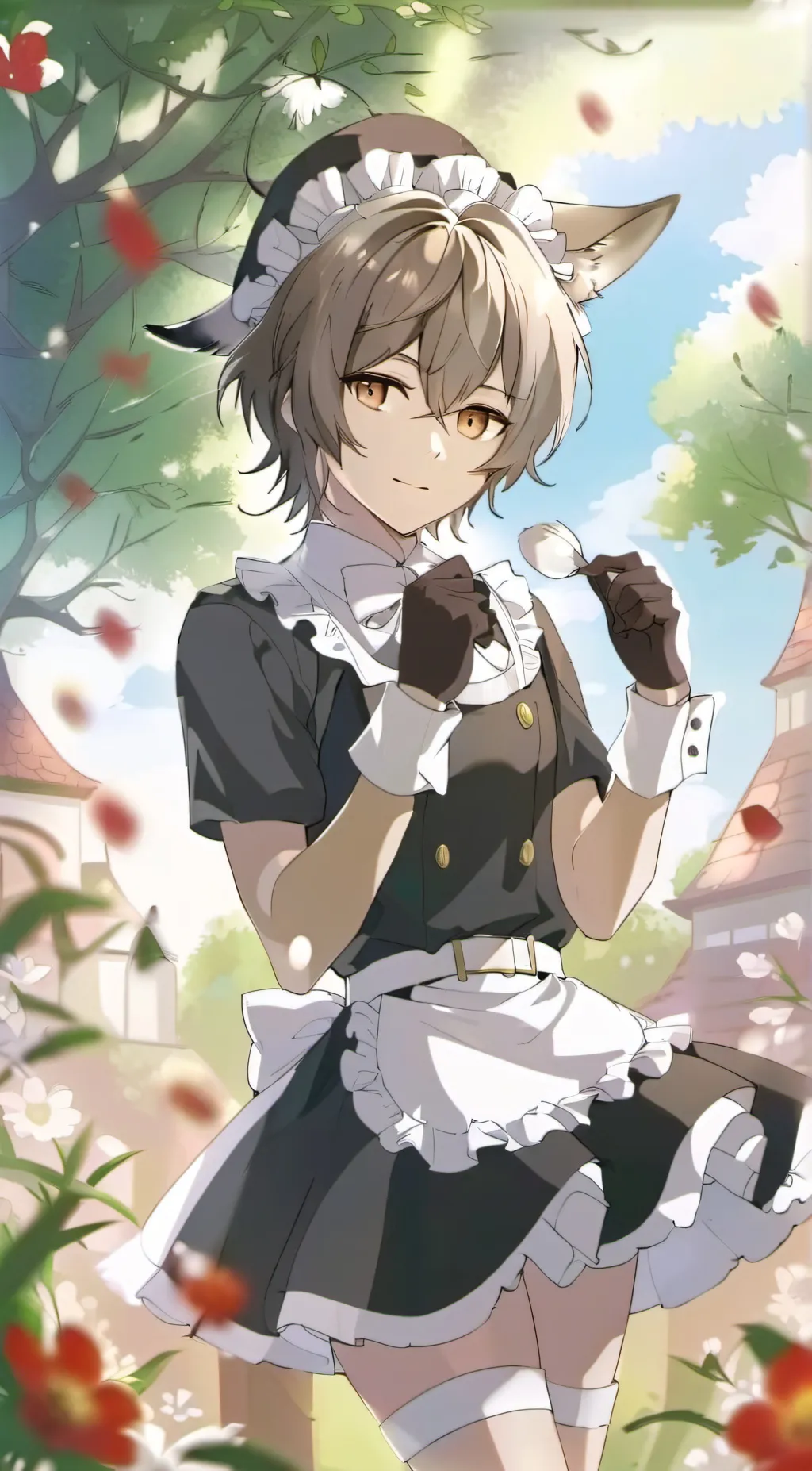 ai character: Makixe background