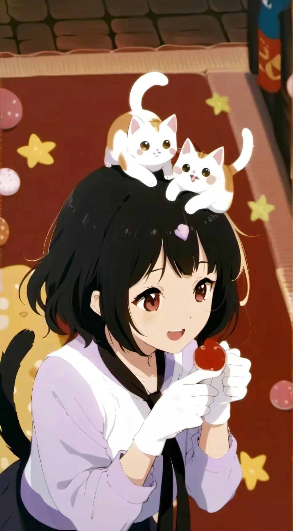 ai character: minah itchika background