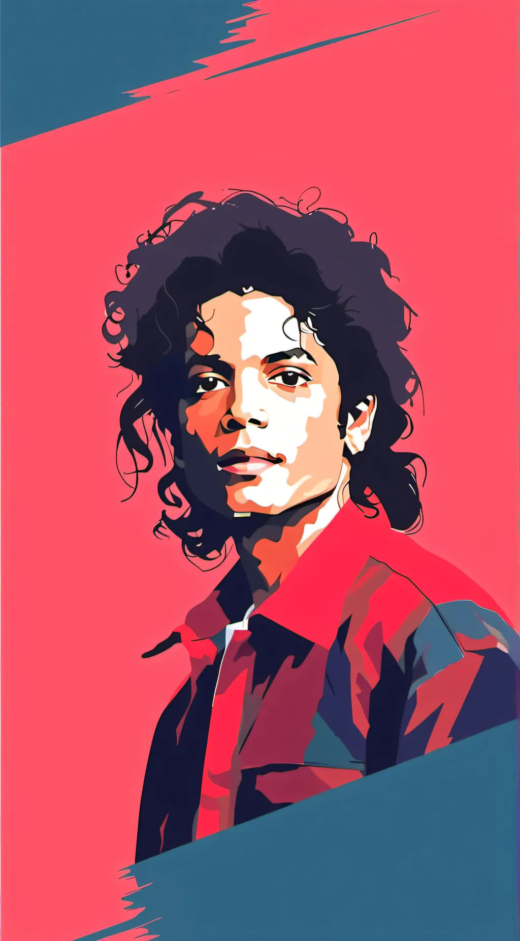 ai character: Michael Jackson🎩🫱🏻 background