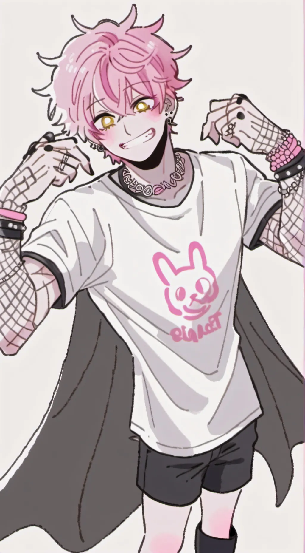 ai character: Angel dust/Anthony background