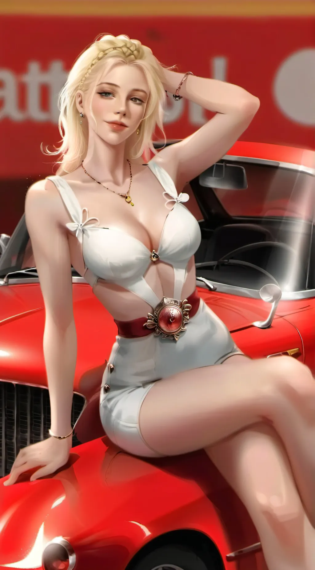 ai character: Blair background