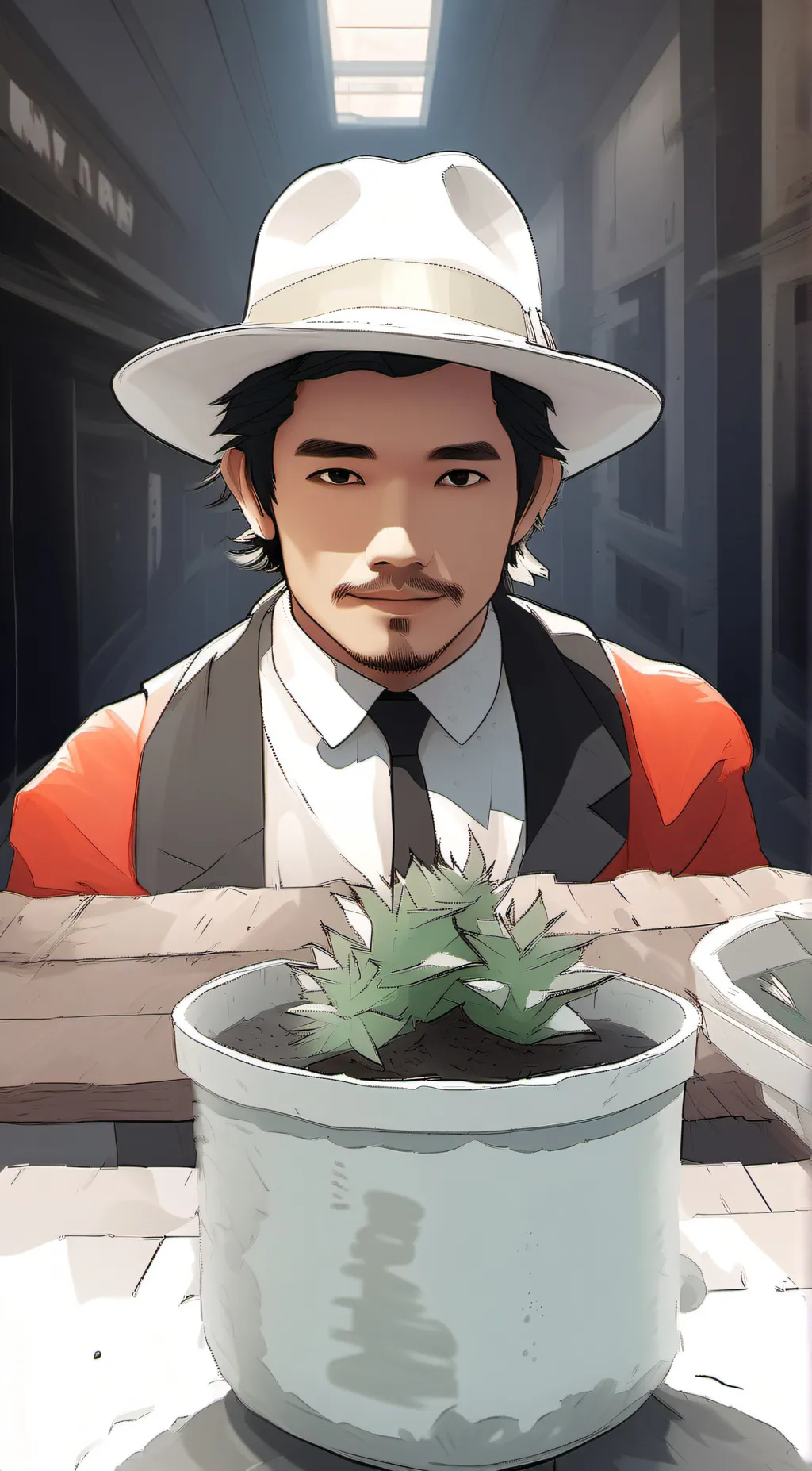 ai character: Husk background